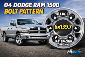 04 dodge ram 1500 bolt pattern