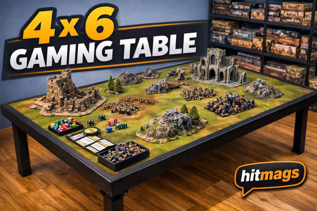 4 x 6 gaming table
