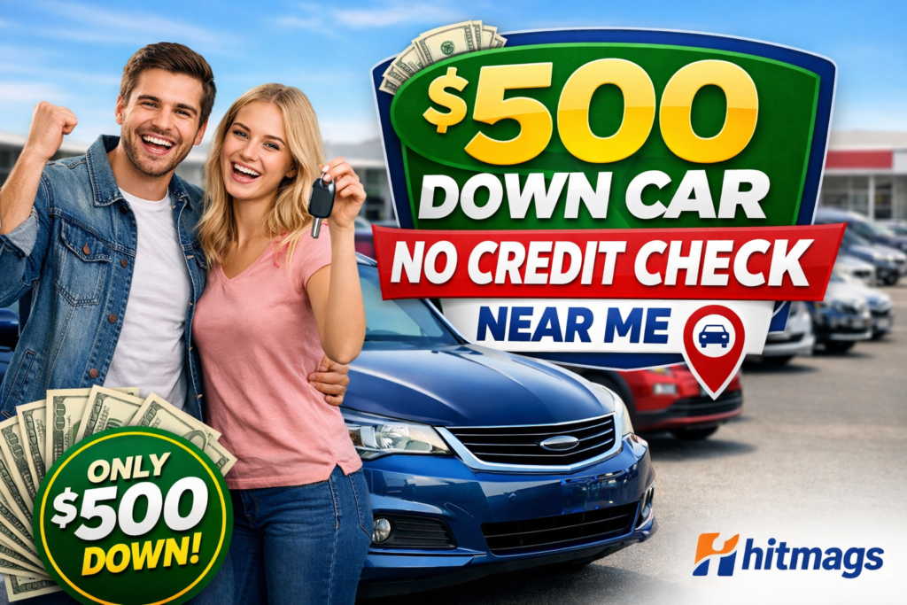 $500 down car no credit check near me