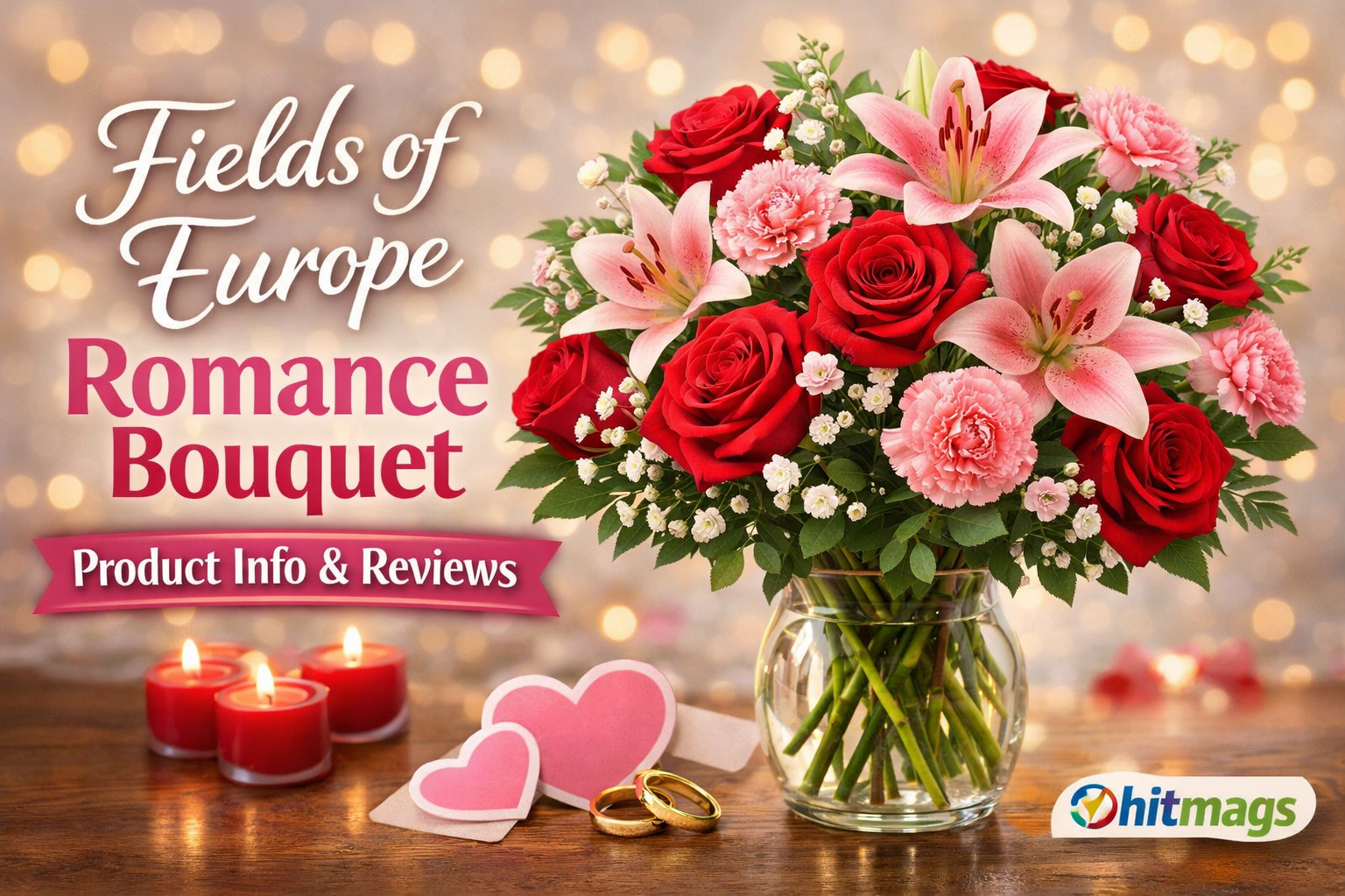 fields of europe romance bouquet product info and reviews