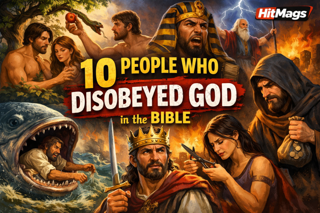 10 people who disobeyed god in the bible
