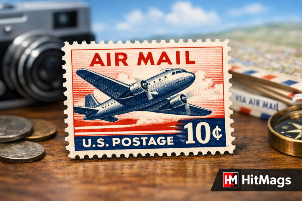10 cent us airmail stamp