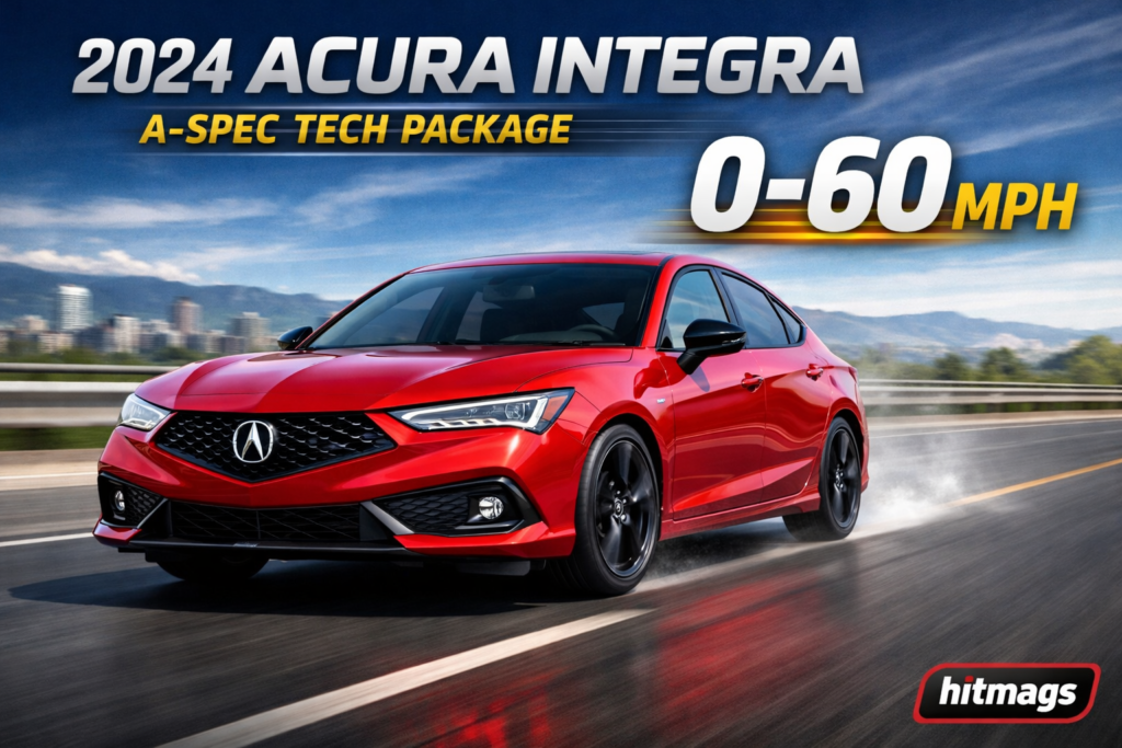 2024 acura integra a spec tech package 0 60